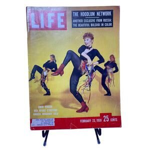 Life Magazine February 23 1959 Russia's Beautiful Bolshoi Balet In Color